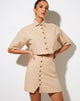 Immagine di Gata Mini Skirt in Pencil Stripe