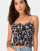 Immagine di Gemala Top in Dark Wild Flower