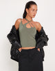 Immagine di Giola Crop Top in Khaki