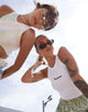 Immagine di Carter Gilet Top in Lycra Bianco Fantasie Embro