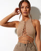 Immagine di Giwta Crop Top in Biscotto