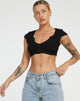 immagine di Guanna Crop Top nero