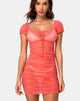 Immagine del vestito Guenetta in rete rosa
