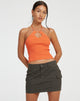 immagine di Gunmo Crop Top in arancione