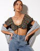 Immagine di Haenji Crop Top in Kenny Floral