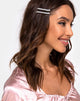 Immagine del set di fermagli per capelli con perle in argento