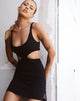 Immagine di Han Mini Dress in Rib Black
