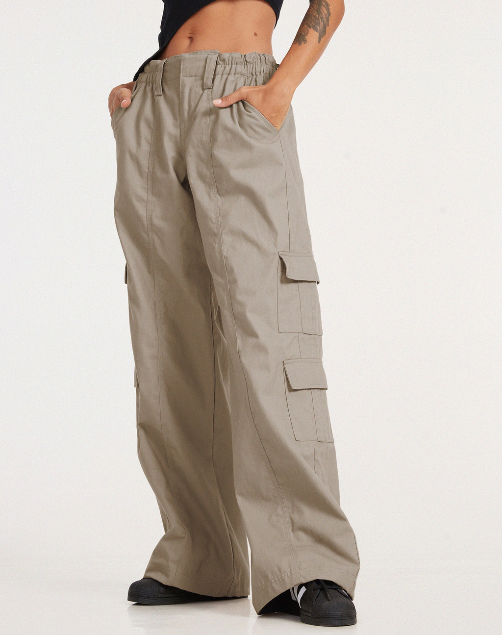 Pantaloni Hansa Cargo in pietra