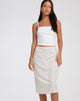 immagine di Harriet Midi Skirt in Pretty Petal Ivory