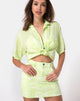 Immagine di Mini Broomy Gonna in Classic Zebra Lime