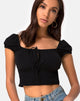 Immagine di Heina Crop Top nero