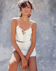 Immagine di Hema Crop Top in salvia check
