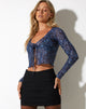 immagine di Henry Cardi in Flower Garden Blue