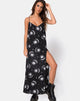 Immagine di Batis Maxi Dress in Sun Moon Stars BW