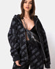 Immagine di Hollack Zip Hoody in Tokyo Tour Nero