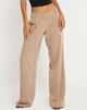 immagine di Hondra Pantaloni a gamba larga in beige