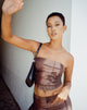 immagine di Iggy Crop Top in Foto Brown