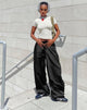 immagine del pantalone Chute in nero paracadute