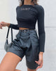 Immagine di Londy Top in nero Saint Hot Fix