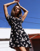 Immagine di Zavacca Tea Dress in Grunge Daisy Floral
