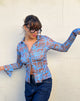immagine della camicia Keani in blu fotografico