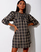 Immagine di Isha Mini Dress in 90s Grunge Check