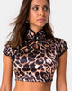Immagine di Jakina Crop Top in Magic Leopard