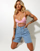 Immagine di Jamaria Bralette Top in rosa baby