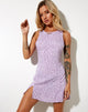 Immagine di Jayde Mini Dress in Ditsy Rose Lilac