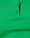 Verde divertimento a costine