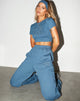 Immagine di Bungee Jogger in blu minerale Japanese Spirit Embro