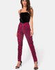 Immagine di Jolim Pantalone oversize rosso giaguaro