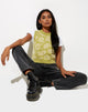 Immagine di Joris Gilet Top in maglia persiana notte salvia