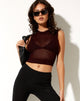 Immagine di Juniper Gilet Top in maglia Bitter Chocolate