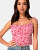 Immagine di Kalsi Top in Love Bloom Pink Flock
