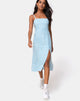 Immagine di Kaoya Midi Dress in Ditsy Rose Blue