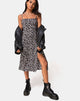 Immagine di Kaoya Midi Dress in Wild Tulip Nero