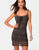 Immagine di Karlia Dress in Rar Leopard Flock
