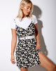 Immagine di Katya Dress in Mini Daisy Nero