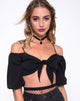 Immagine di Kavon Crop Top in nero