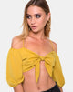 Immagine di Kavon Crop Top in senape
