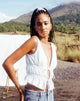 immagine di Kayson Crop Top in bianco