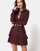 Immagine di Kepsibelle Abito in Dotty Rose Nero