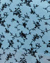 Amore Bloom Grigio e Blu Flock