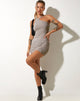 immagine di Klovary Bodycon Dress in lycra latte d'avena