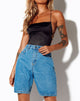 Immagine di Dad Jean Short in Blue Wash