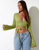 Immagine di Lania Cardi in Drape Sequin Verde Lime