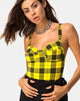 Immagine di Lantas Corpetto in Plaid Invernale Giallo
