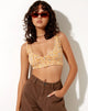 Immagine di Larico Crop Top in Flower Garden Yellow