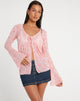 immagine di Leony Cardi in Butterfly Pink Flock